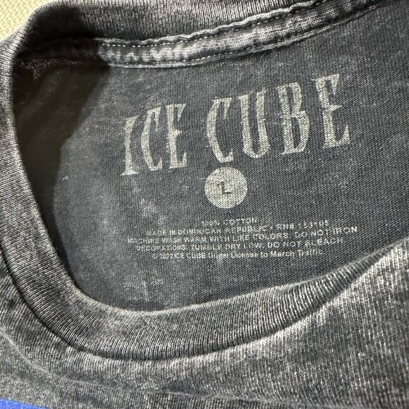 Ice‎ Cube rapper tshirt faded black color - Picture 2 of 4